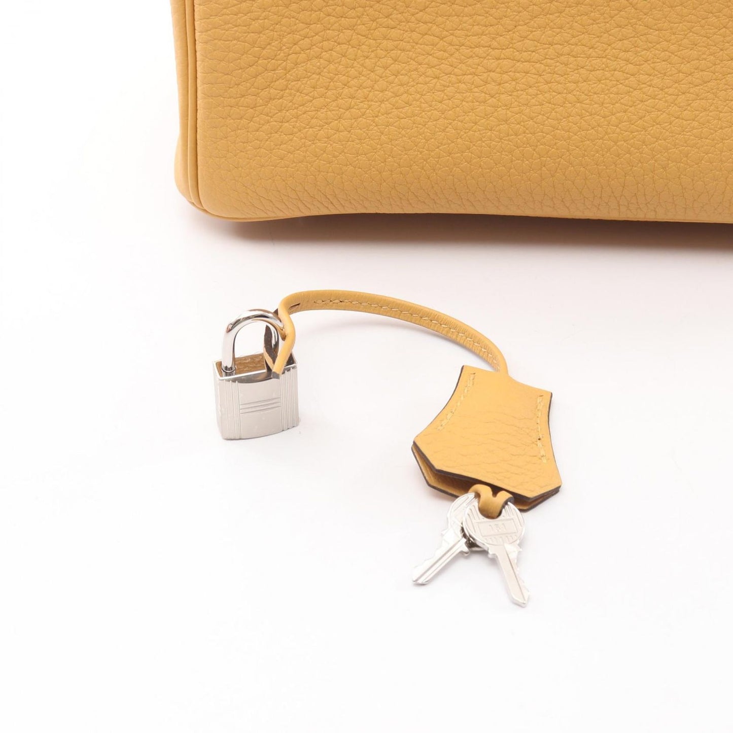 Hermes Handbag Birkin 25 Paille Leather — view 5
