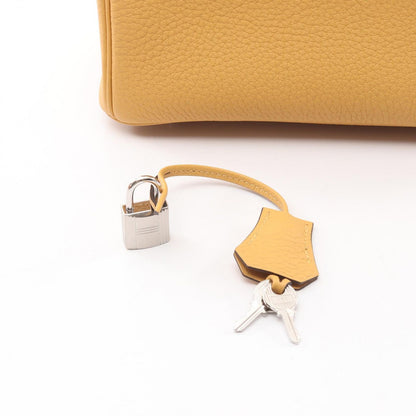 Hermes Handbag Birkin 25 Paille Leather — view 5