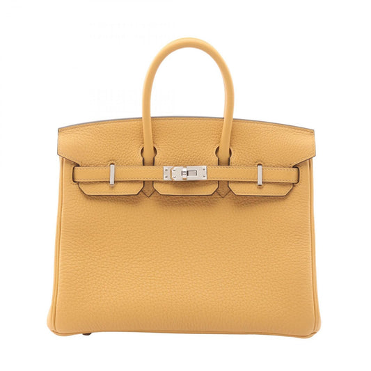 Hermes Handbag Birkin 25 Paille Leather