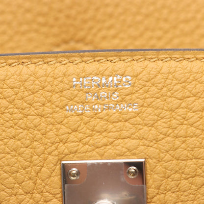 Hermes Handbag Birkin 25 Paille Leather — view 4