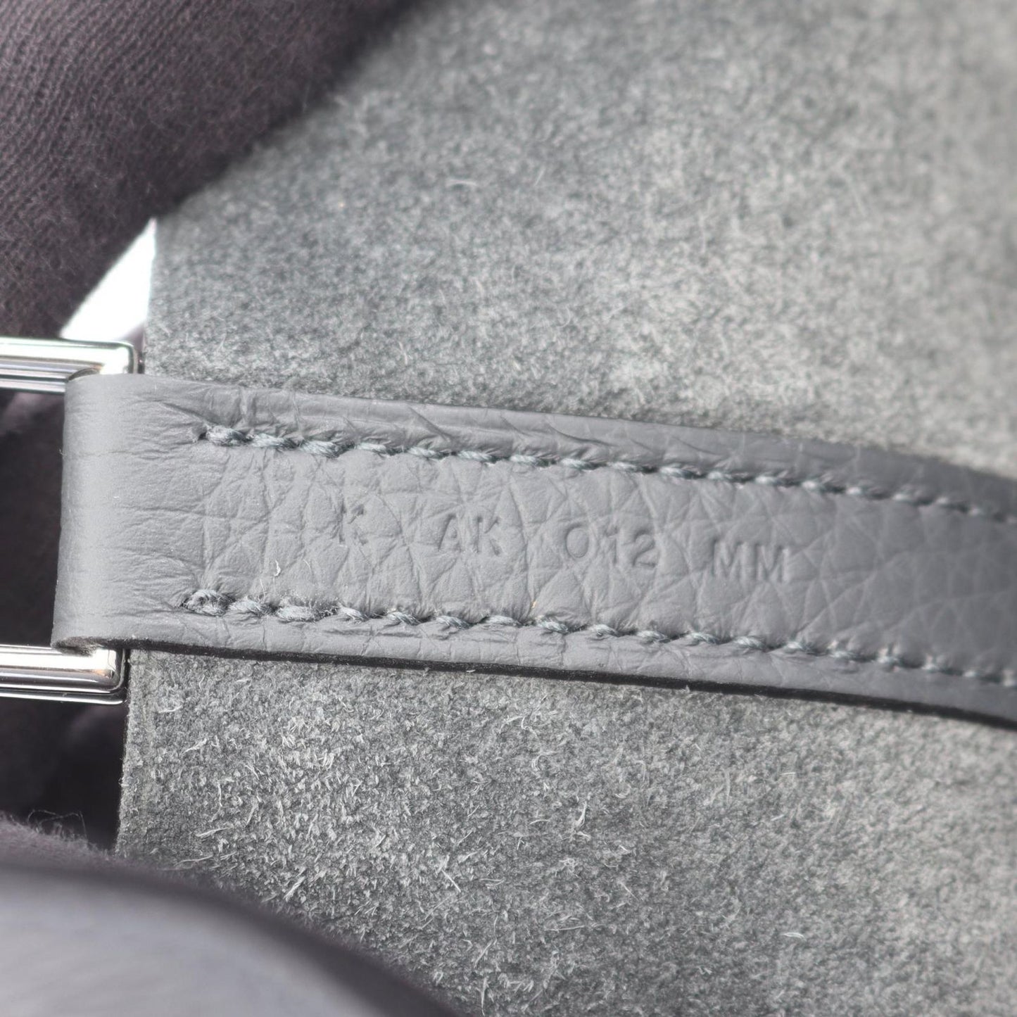 Hermes Handbag Picotin Lock PM Ardoise Leather — view 5