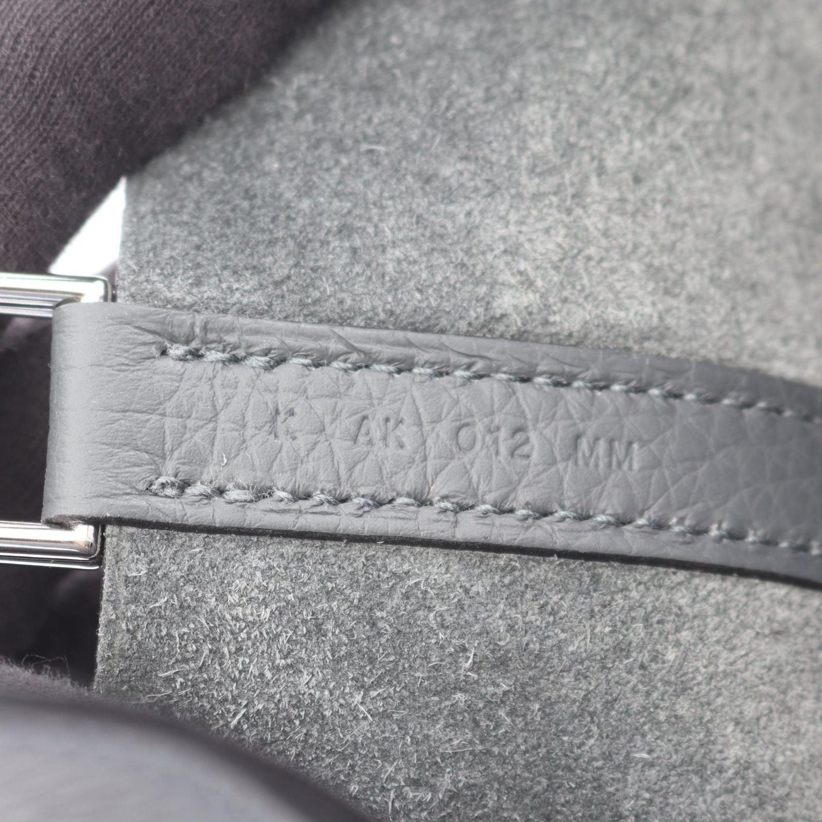 Hermes Handbag Picotin Lock PM Ardoise Leather — view 5