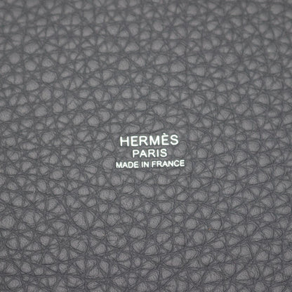 Hermes Handbag Picotin Lock PM Ardoise Leather — view 4