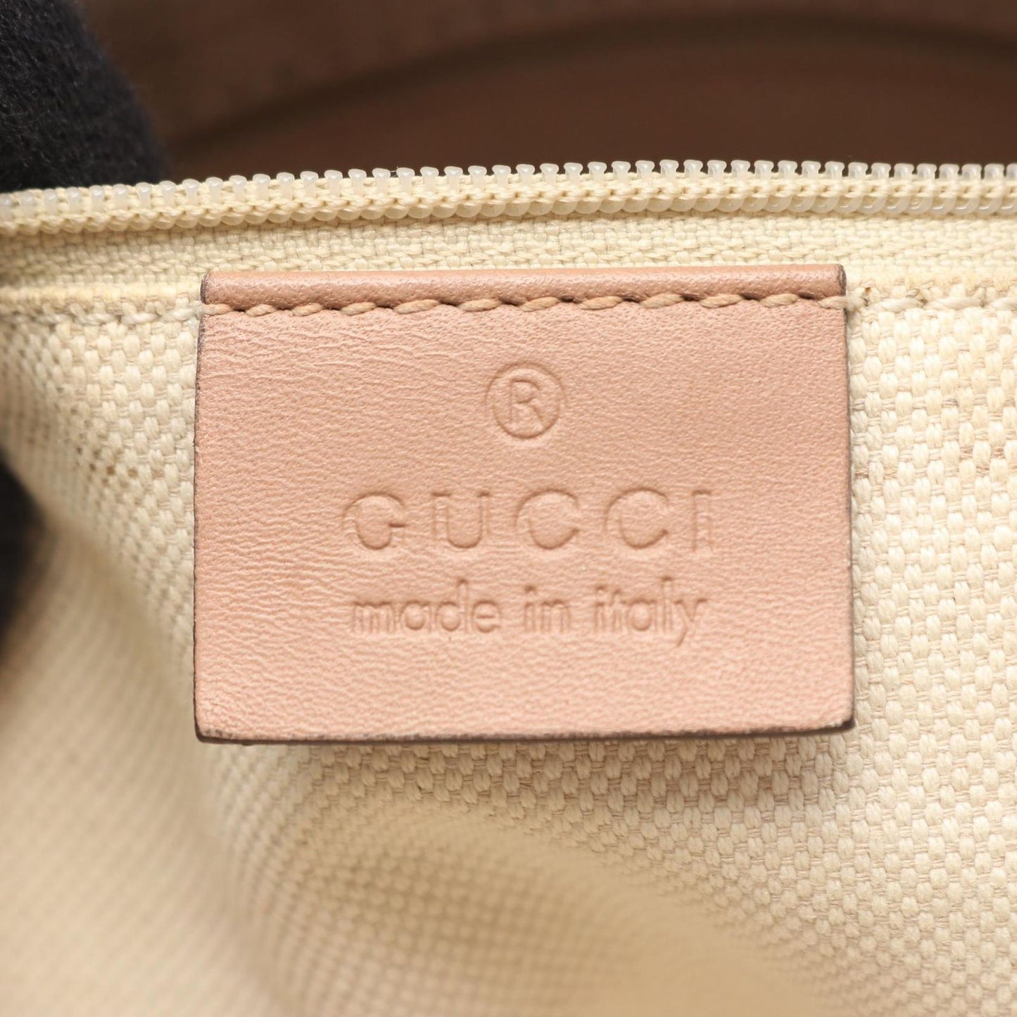 Gucci Handbag Ski Diamante Beige Canvas Leather Ski — view 4