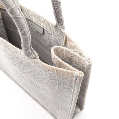 Dior Tote Book Gray Canvas — view 5