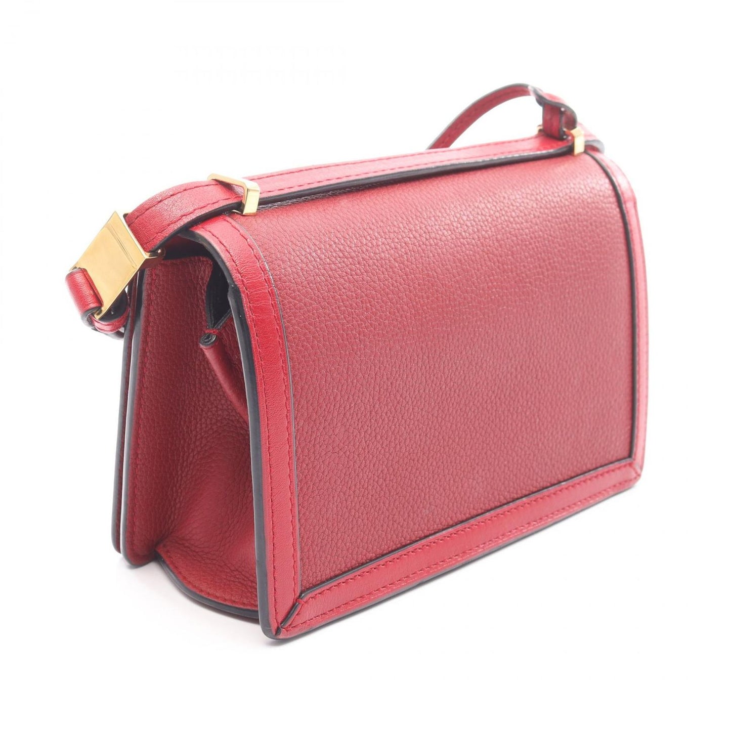 Loewe Shoulder Bag Barcelona Red Leather — view 2