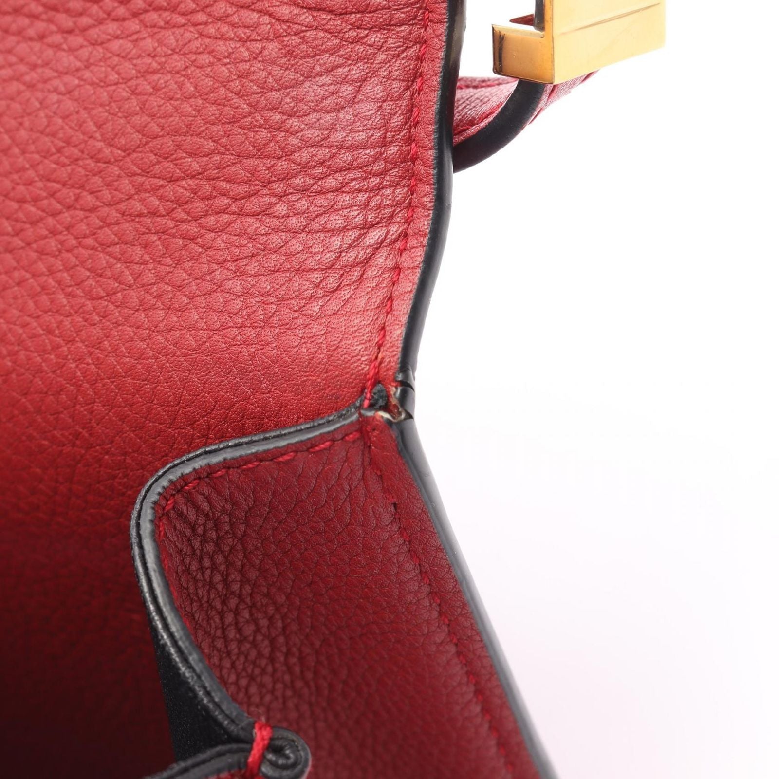 Loewe Shoulder Bag Barcelona Red Leather — view 8