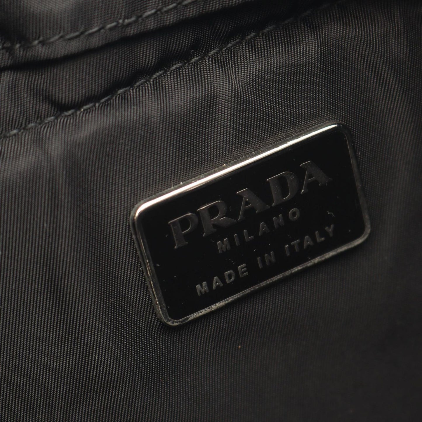 Prada Backpack Black Nylon — view 4