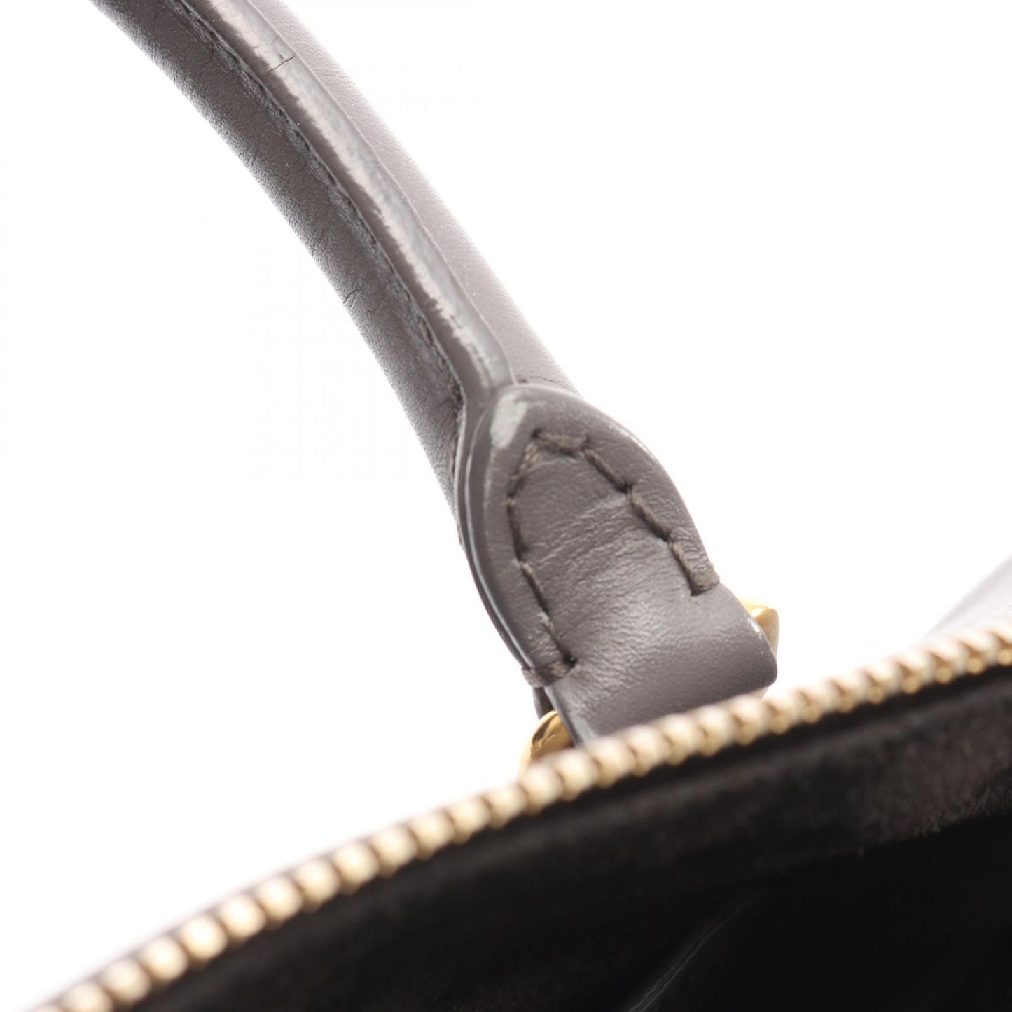 Saint Laurent Paris Handbag Baby Duffle 2-Way Gray Leather — view 8
