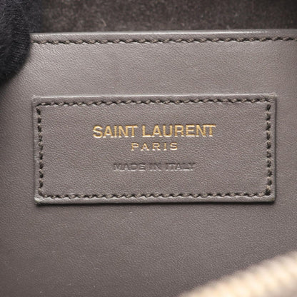 Saint Laurent Paris Handbag Baby Duffle 2-Way Gray Leather — view 4