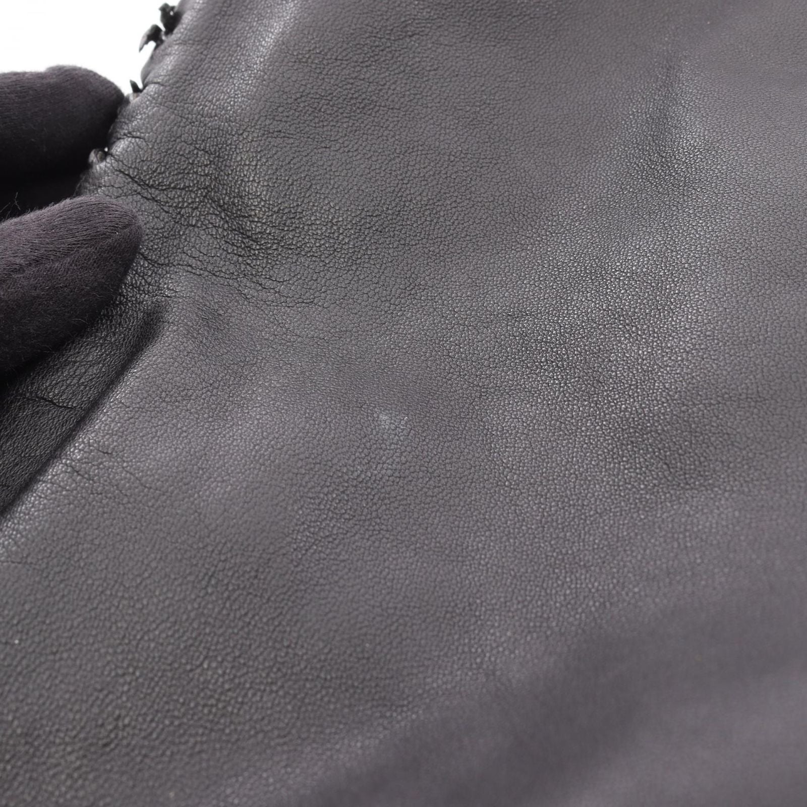 Bottega Veneta Tote Intrecciato Black Leather Shoulder Bag — view 9