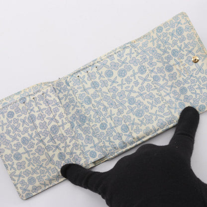 Louis Vuitton Hook Wallet Portefeuille Monogram Roulis Violet Brown White — view 3