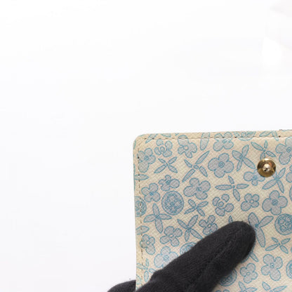 Louis Vuitton Hook Wallet Portefeuille Monogram Roulis Violet Brown White — view 7