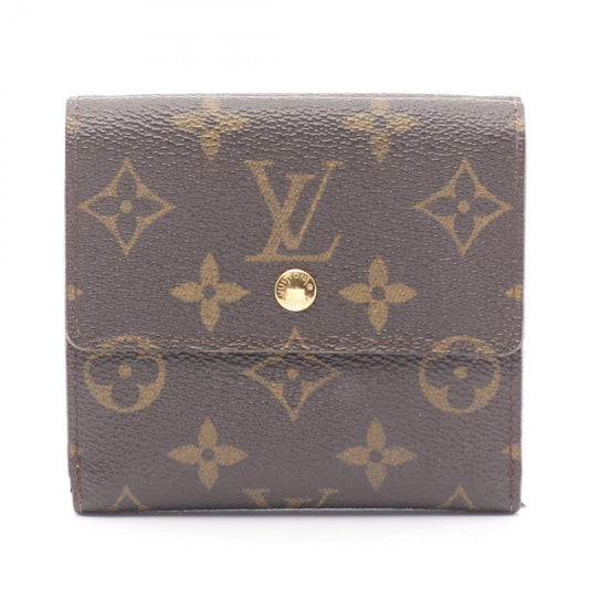 Louis Vuitton Hook Wallet Portefeuille Monogram Roulis Violet Brown White