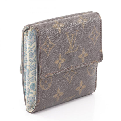 Louis Vuitton Hook Wallet Portefeuille Monogram Roulis Violet Brown White — view 2