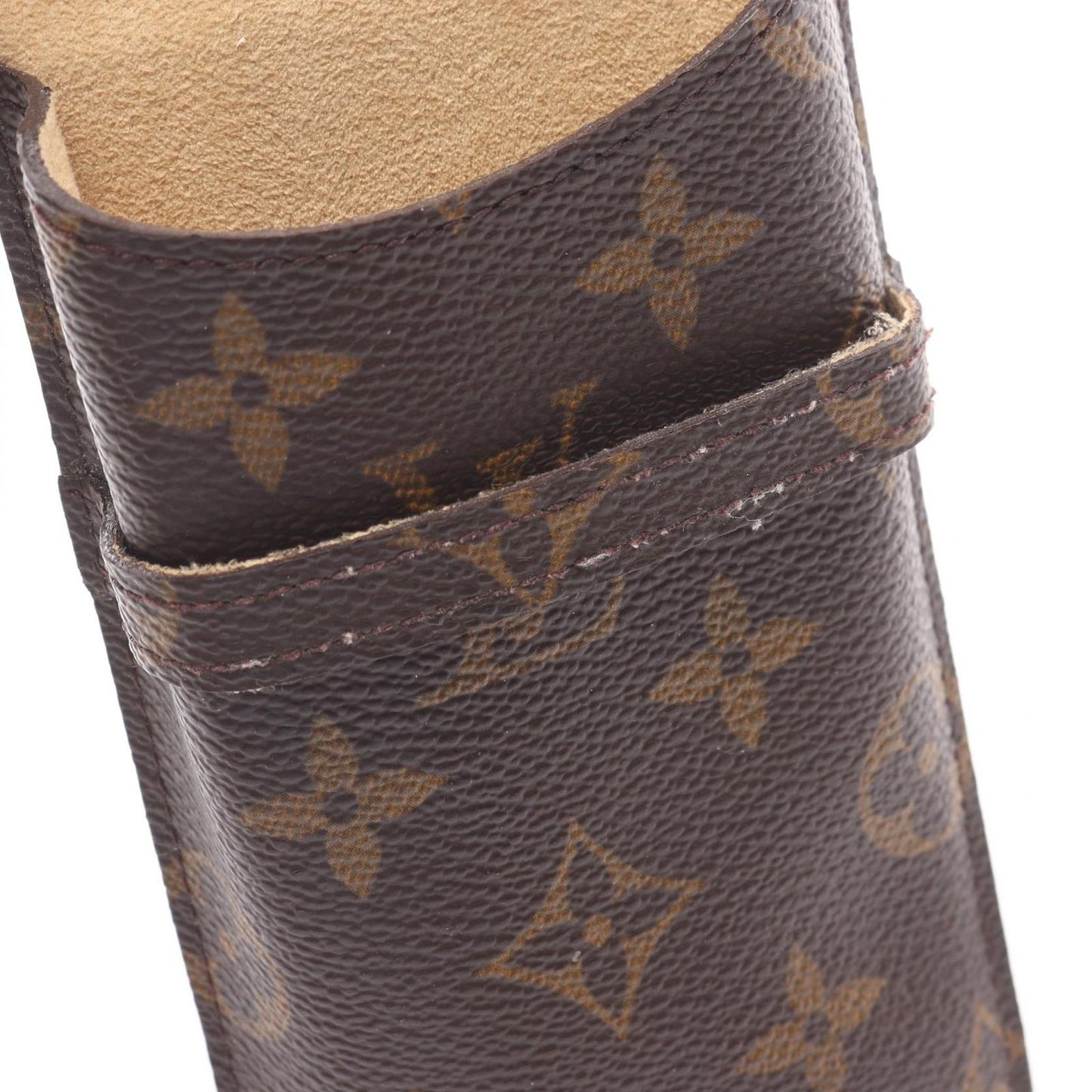 Louis Vuitton Etui Lunette Lava Monogram Canvas Stilo Shoulder Bag — view 8