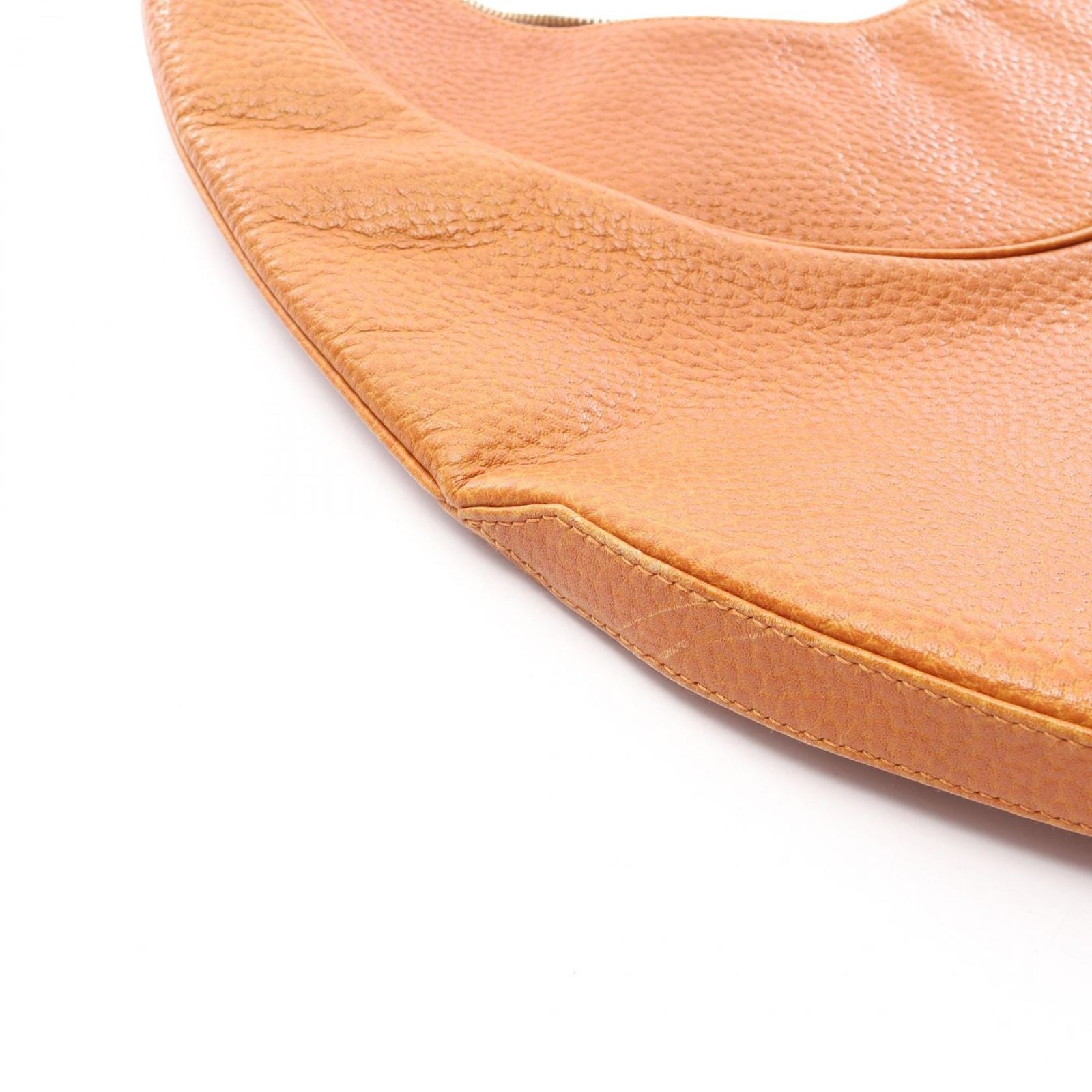 Bvlgari Shoulder Bag Ascot Brown Leather — view 9