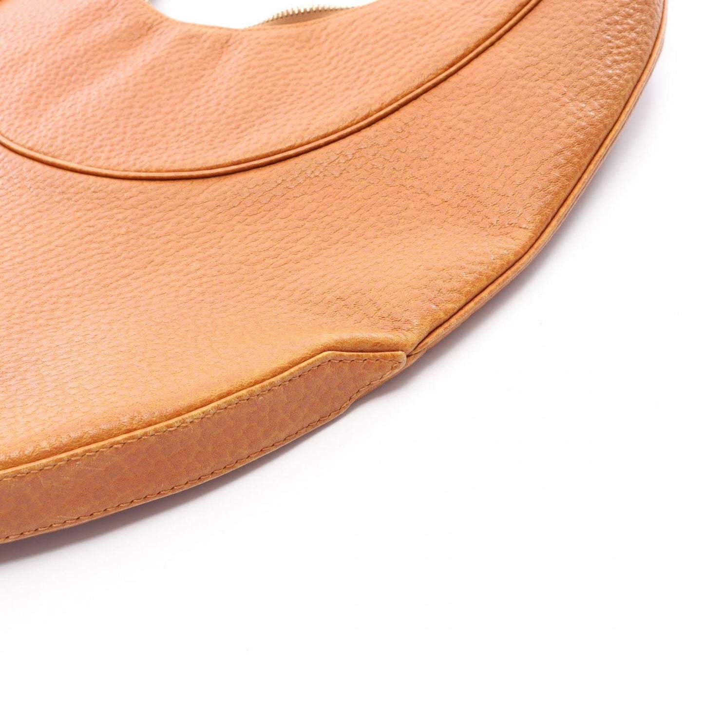 Bvlgari Shoulder Bag Ascot Brown Leather — view 8
