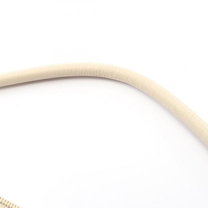 Gucci Shoulder Bag Beige Canvas Leather — view 5