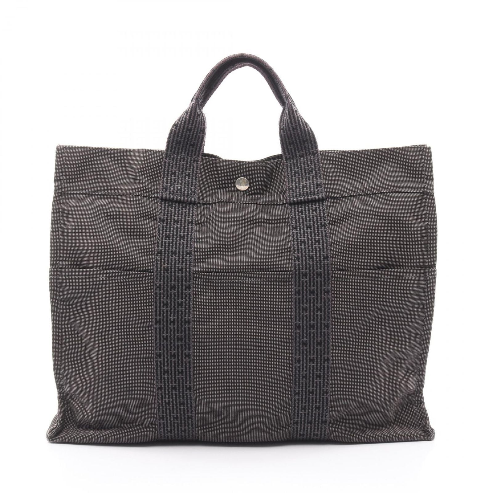 Hermes Tote Her Line MM Gray Others Her