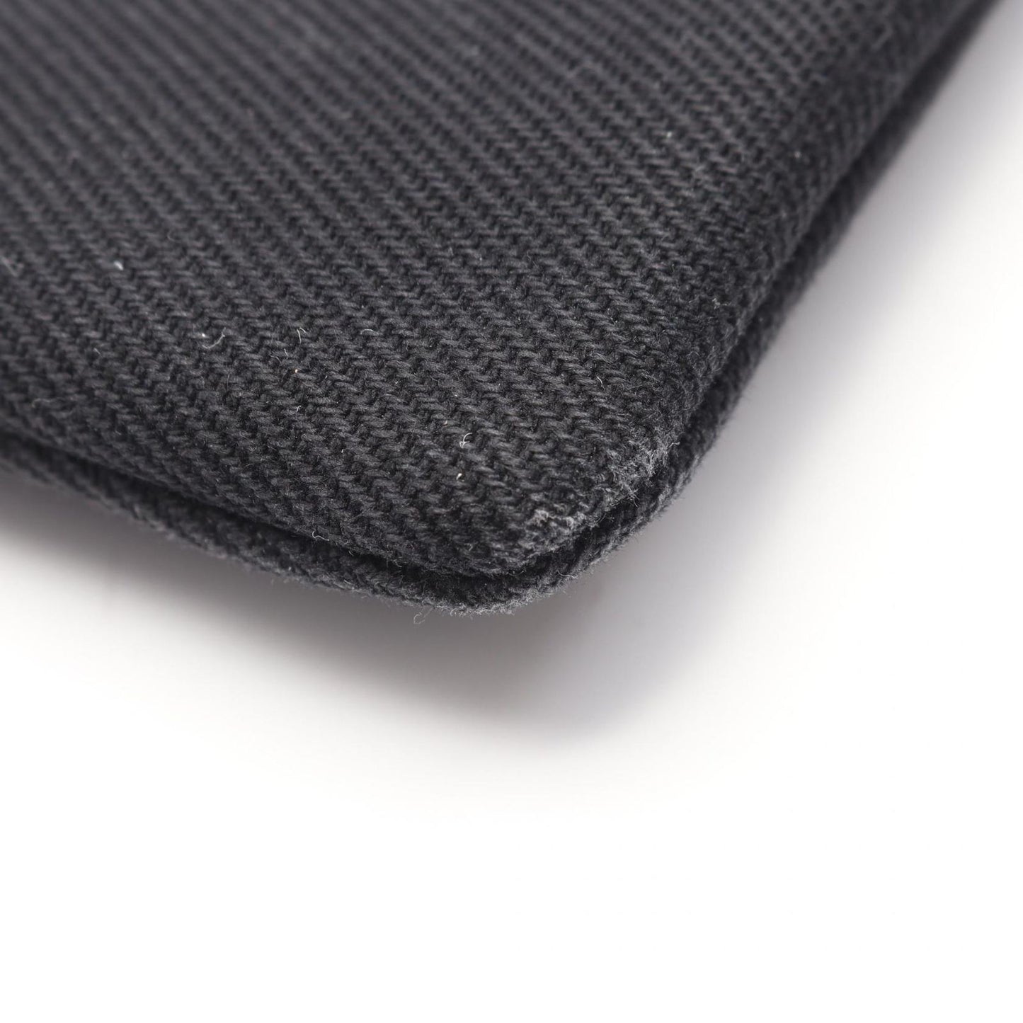 Saint Laurent Paris Clutch Rive Gauche Black White Canvas Leather — view 7