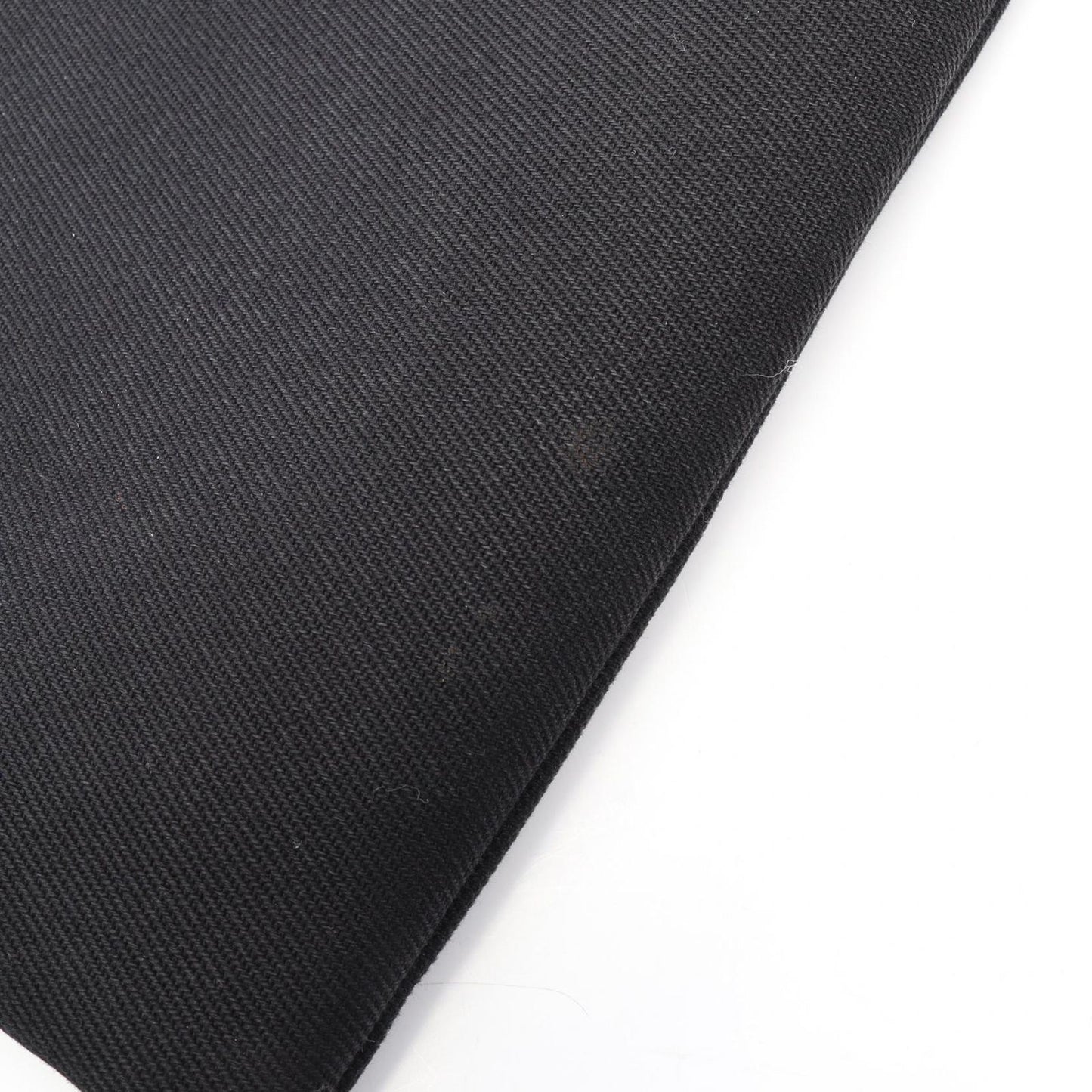 Saint Laurent Paris Clutch Rive Gauche Black White Canvas Leather — view 5
