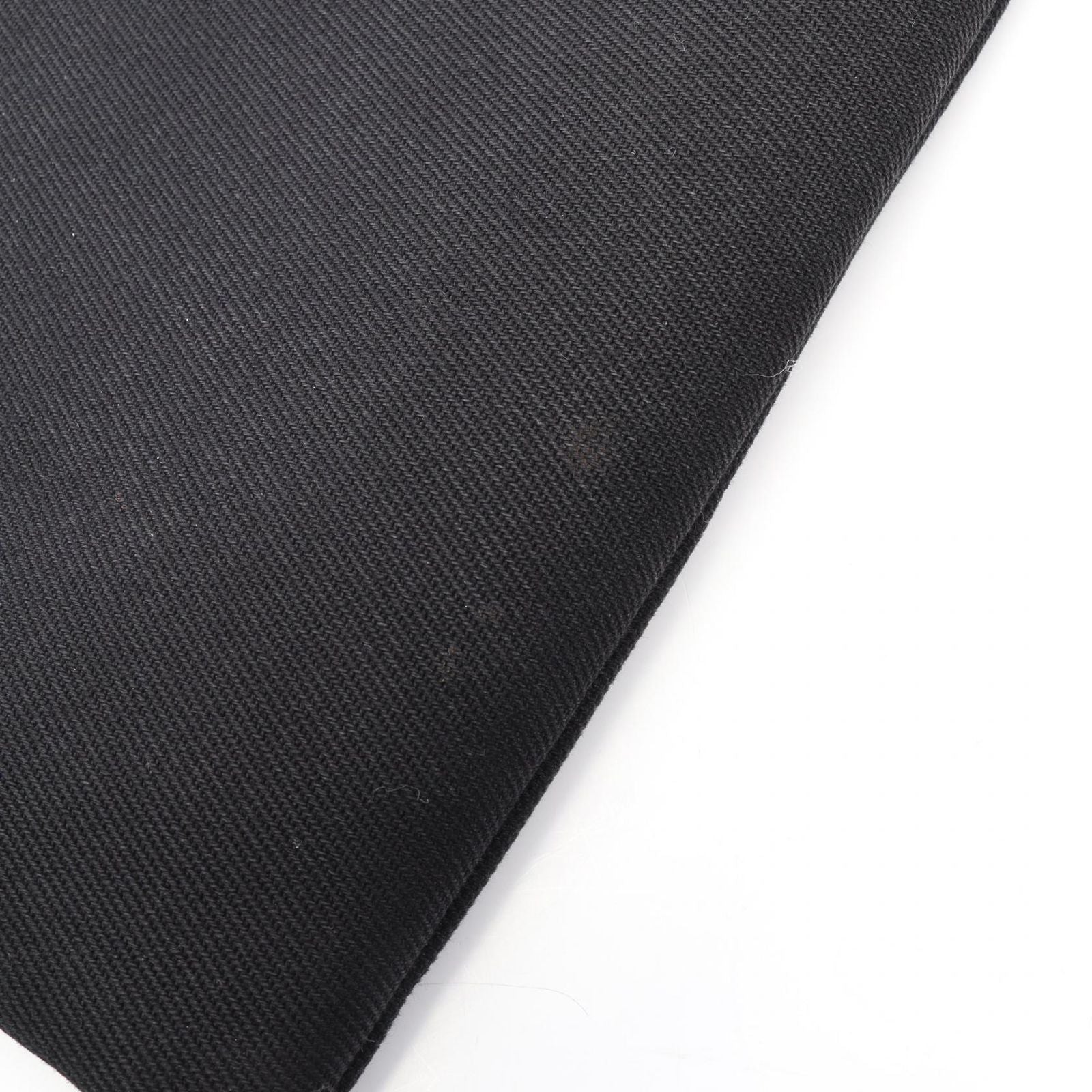 Saint Laurent Paris Clutch Rive Gauche Black White Canvas Leather — view 5