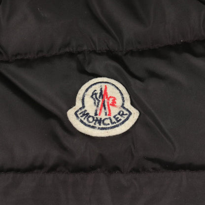 Moncler Down Jacket Flammette Hooded Nylon Coat — view 6