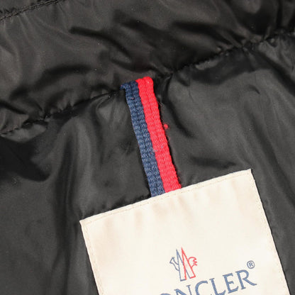 Moncler Down Jacket Flammette Hooded Nylon Coat — view 7