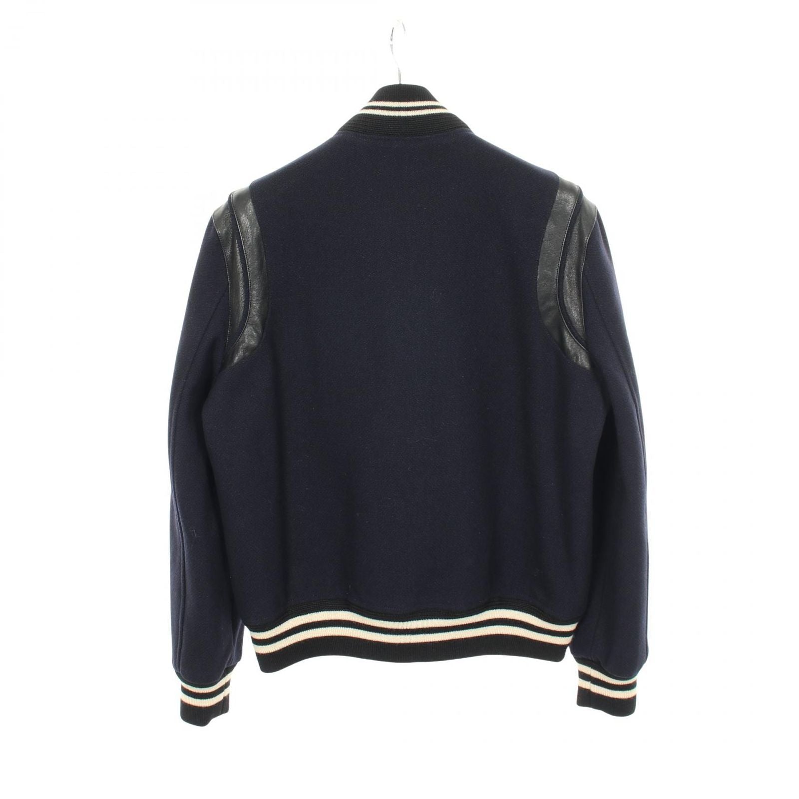Saint Laurent Paris Stadium Jacket Wool Teddy — view 2