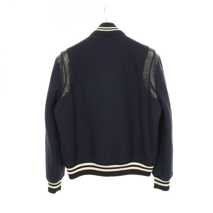 Saint Laurent Paris Stadium Jacket Wool Teddy — view 2