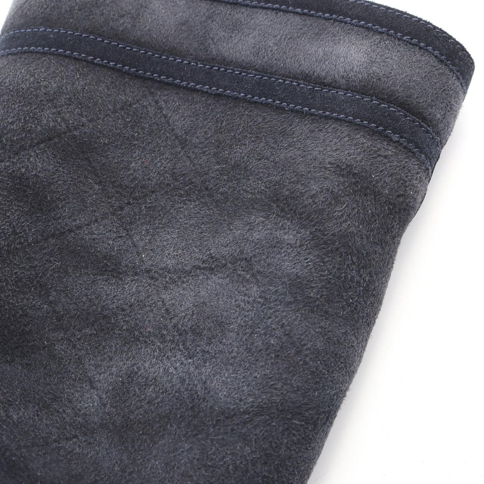 Chanel Boots Quilted Suede — view 8
