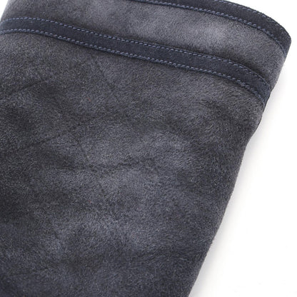 Chanel Boots Quilted Suede — view 8