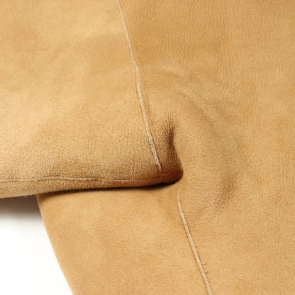 Dior Bee Embroidery Reversible Boa Brown Leather Jacket — view 7