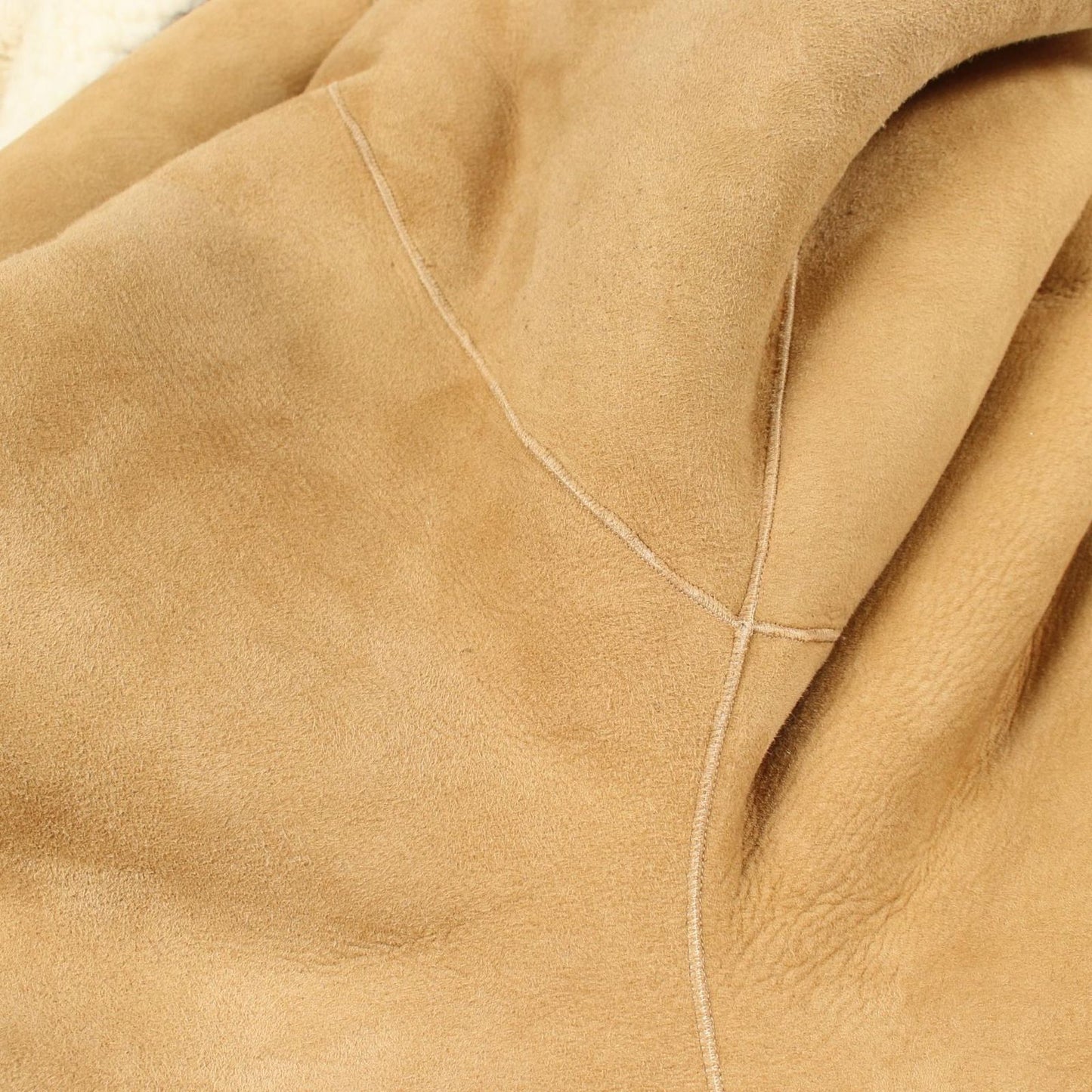 Dior Bee Embroidery Reversible Boa Brown Leather Jacket — view 6