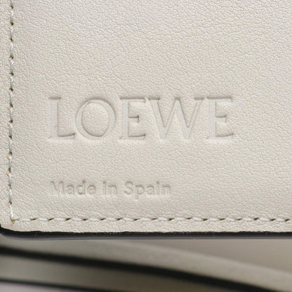Loewe Bifold Wallet Light Yellow Leather Compact Zip — view 5