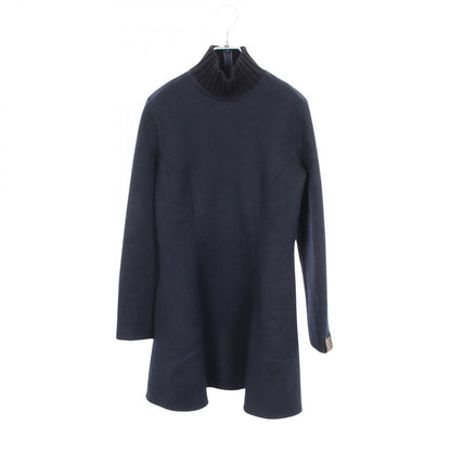 Louis Vuitton Dress High Neck Switch Efx Navy