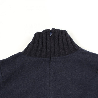 Louis Vuitton Dress High Neck Switch Efx Navy — view 5