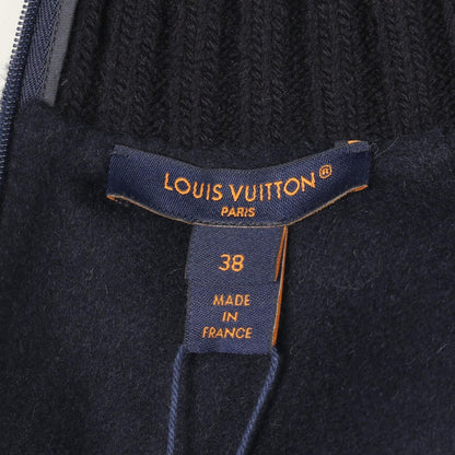 Louis Vuitton Dress High Neck Switch Efx Navy — view 3