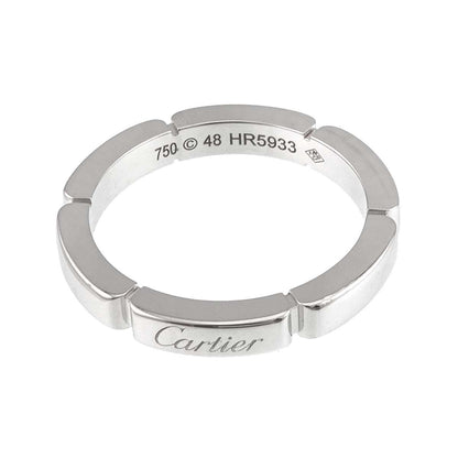 Cartier Maillon Panthere 48 Ring 18k WG White Gold 750 — view 3
