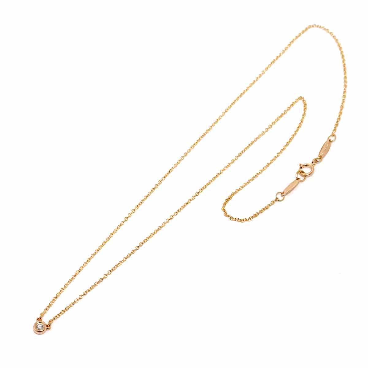 Tiffany & Co by the Yard Diamond Necklace 40 cm 18k PG Pink Gold — view 2