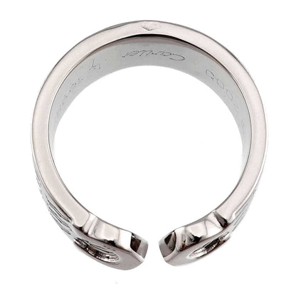 Cartier C2 49 Ring 18k WG White Gold 750 2C Christmas Limited 2C — view 6