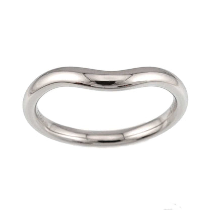 Tiffany & Co Curved Band Ring Pt Platinum — view 2