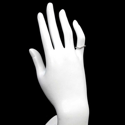 Tiffany & Co Curved Band Ring Pt Platinum — view 7