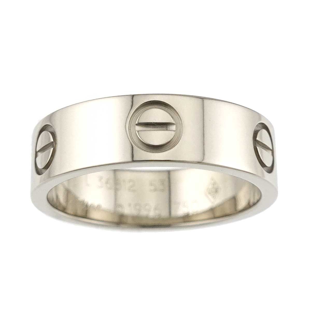 Cartier Love Classic 53 Ring 18k WG White Gold 750 — view 2