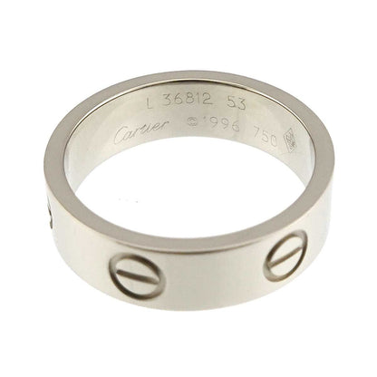 Cartier Love Classic 53 Ring 18k WG White Gold 750 — view 3