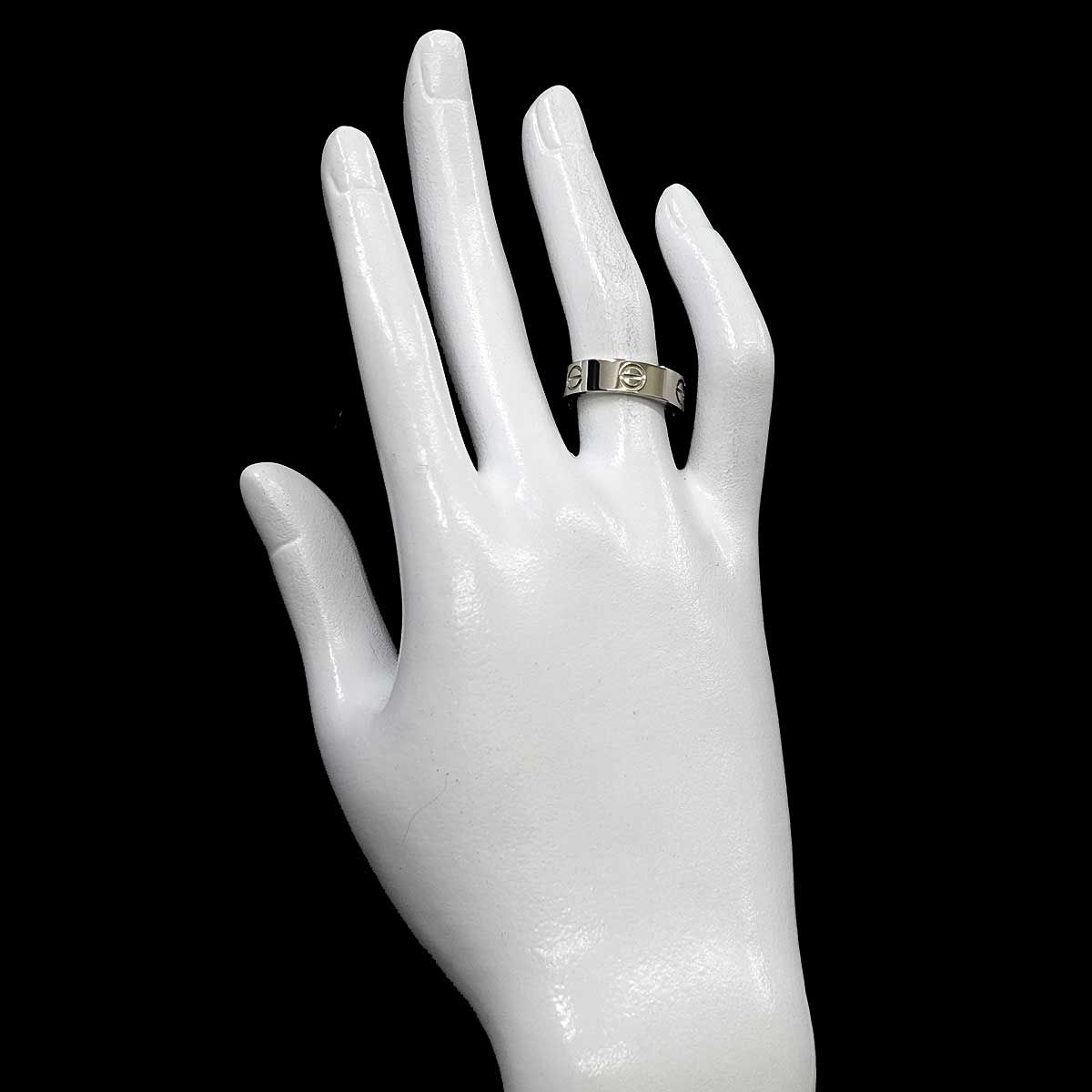 Cartier Love Classic 53 Ring 18k WG White Gold 750 — view 6