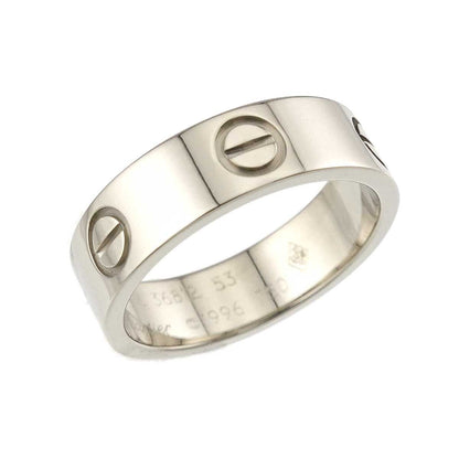Cartier Love Classic 53 Ring 18k WG White Gold 750 — view 4