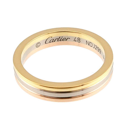 Cartier Vendome 48 Ring 18k YG WG PG Suri Gold Colors 750 Certificate — view 3