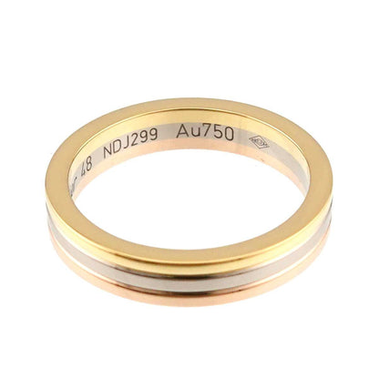 Cartier Vendome 48 Ring 18k YG WG PG Suri Gold Colors 750 Certificate — view 4